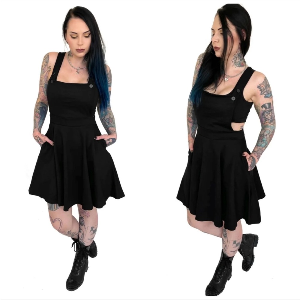 Foxblood Alice Pinafore